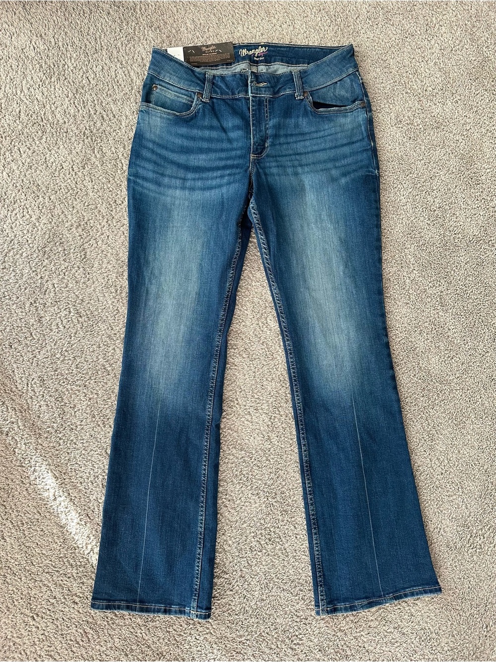 Women’s Wrangler Retro Mar Mid Rise Bootcut Jean - size 32 / 13 - NWT - Picture 4 of 8
